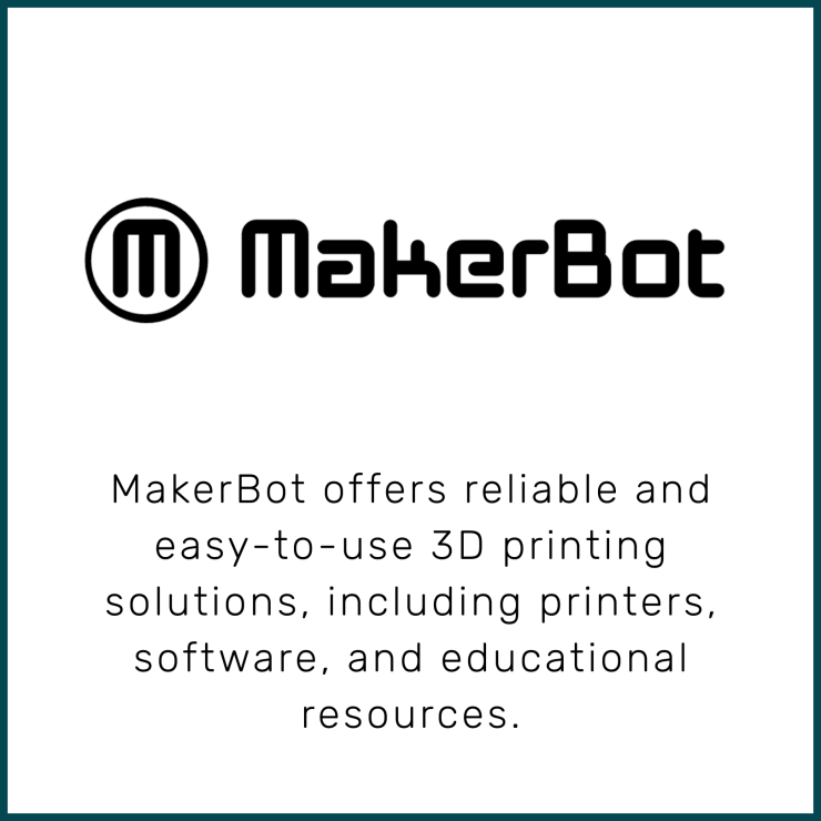 MakerBot offers reliable and easy-to-use 3D printing solutions, including printers, software, and educational resources.